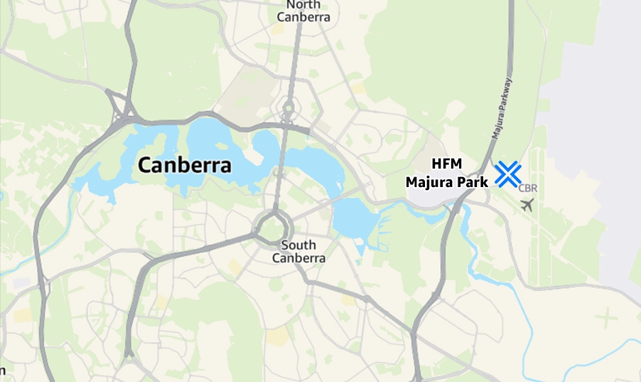 Map of locations