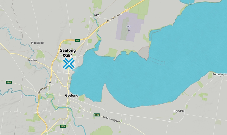 Map of locations