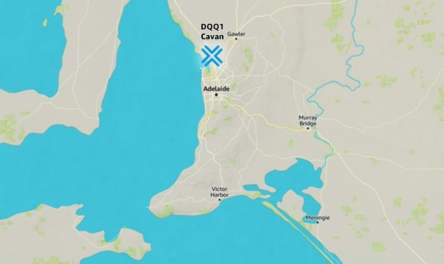 Map of locations